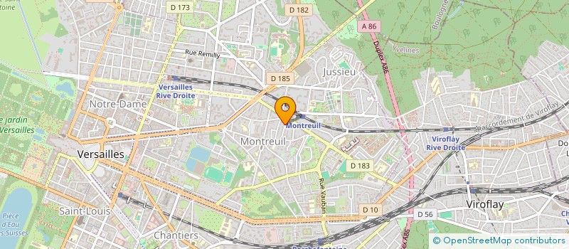 localisation de l'entreprise CARPE DIEM à VERSAILLES