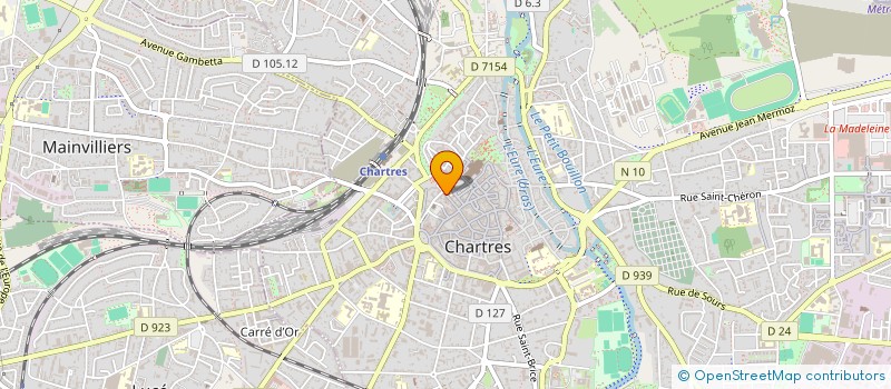 localisation de l'entreprise CARPE DIEM à CHARTRES
