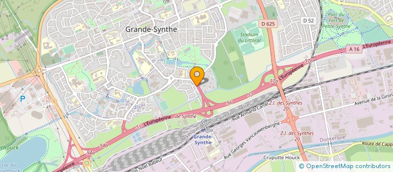 localisation de l'entreprise CARPE DIEM  GRANDE-SYNTHE