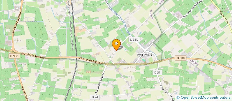 localisation de l'entreprise CARPE DIEM  L'ISLE-SUR-LA-SORGUE