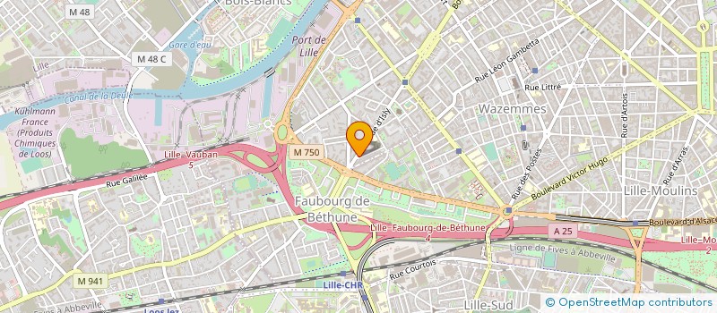 localisation de l'entreprise CARPE DIEM à LILLE