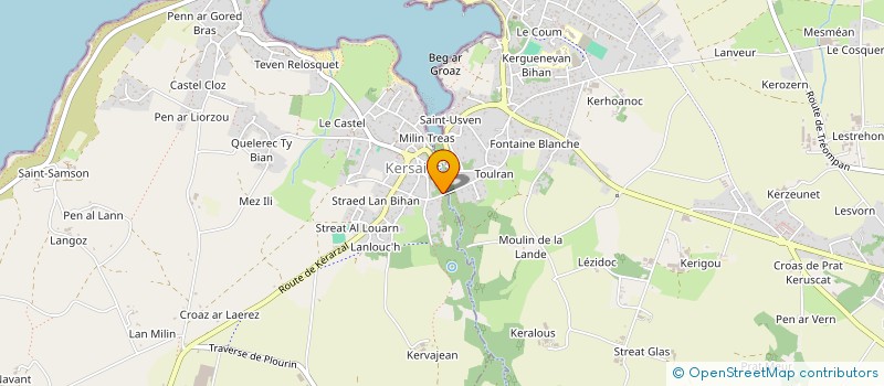 localisation de l'entreprise CARPE DIEM  LANDUNVEZ