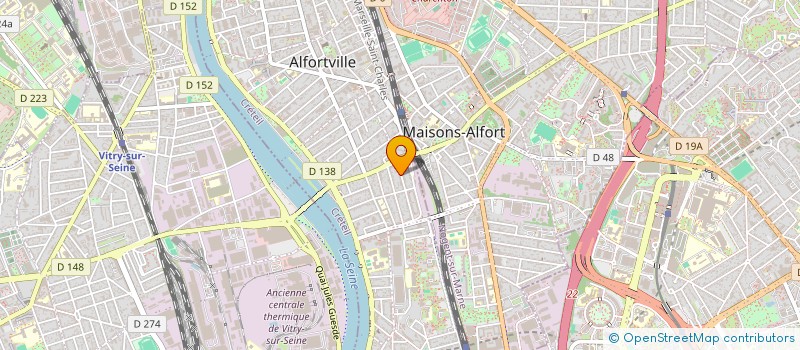 localisation de l'entreprise CARPE DIEM à ALFORTVILLE