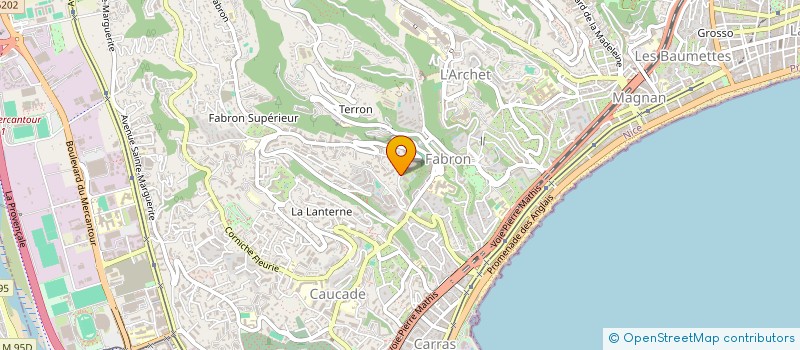 localisation de l'entreprise CARPE DIEM à NICE