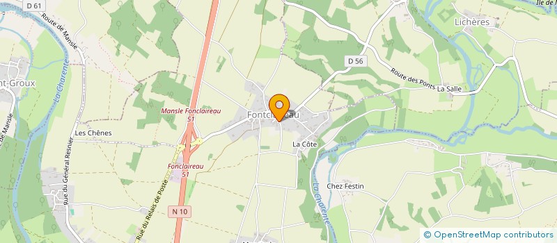 localisation de l'entreprise CARPE DIEM  MANSLE-LES-FONTAINES