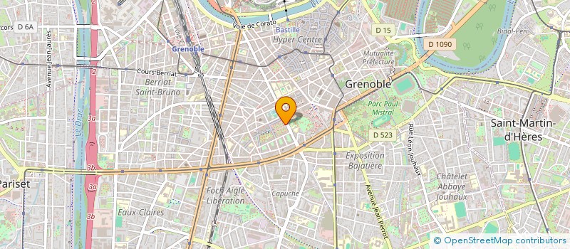 localisation de l'entreprise CARPE DIEM à GRENOBLE