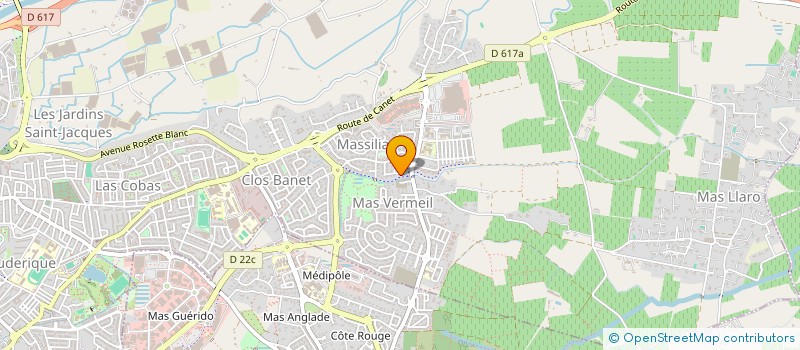 localisation de l'entreprise CARPE DIEM 66  PERPIGNAN