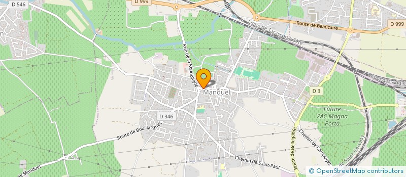 localisation de l'entreprise CARPE DIEM  MANDUEL