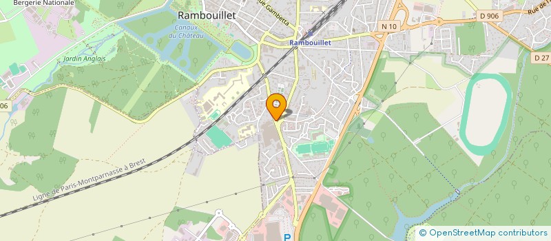 localisation de l'entreprise CARPE DIEM à RAMBOUILLET