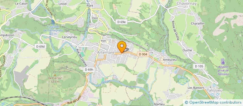 localisation de l'entreprise CARPE DIEM  ARTEMARE