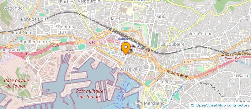 localisation de l'entreprise CARPE DIEM 83  TOULON