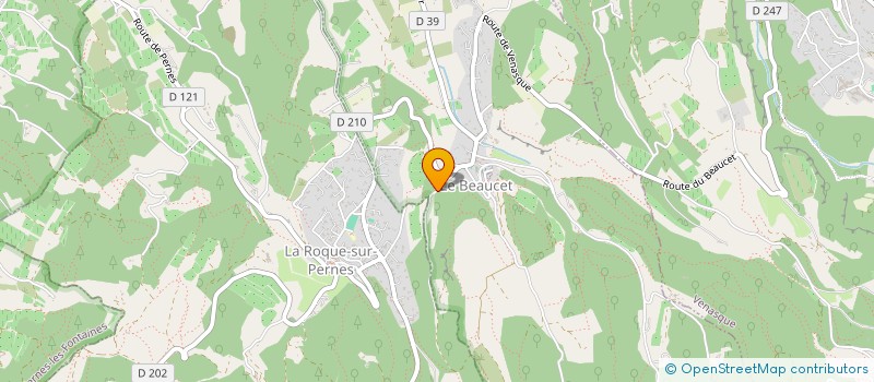 localisation de l'entreprise CARPE DIEM  LE BEAUCET