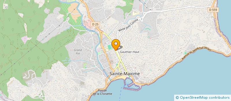 localisation de l'entreprise CARPE DIEM à SAINTE-MAXIME