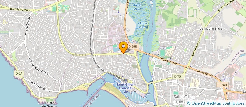 localisation de l'entreprise CARPE DIEM 85 à SAINT-GILLES-CROIX-DE-VIE