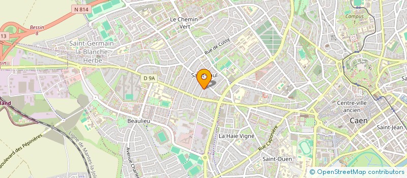 localisation de l'entreprise CARPE DIEM à CAEN
