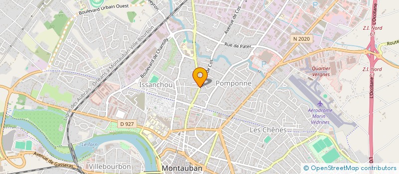 localisation de l'entreprise CARPE DIEM  MONTAUBAN