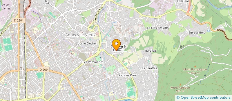 localisation de l'entreprise CARPE DIEM à ANNECY