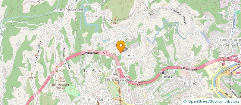 localisation de l'entreprise CARPE DIEM  NICE