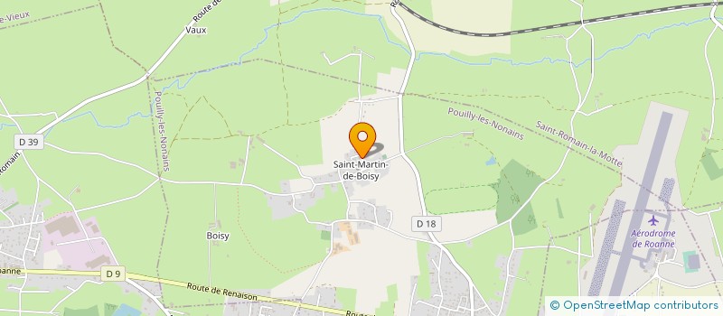 localisation de l'entreprise CARPE DIEM  ROANNE