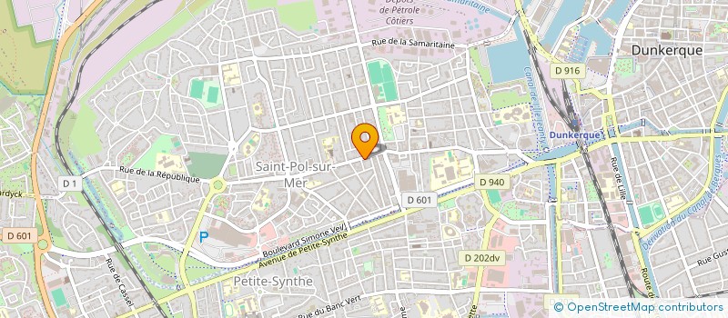 localisation de l'entreprise CARPE DIEM à DUNKERQUE