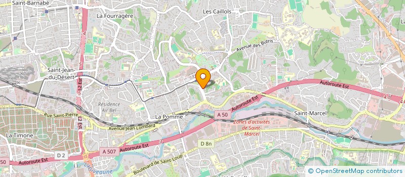 localisation de l'entreprise CARPE DIEM à MARSEILLE