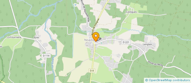 localisation de l'entreprise CARPE DIEM - ART NEGOCE EN V.A.D - V.D  NOAILLAN