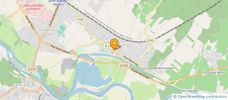 localisation de l'entreprise CARPE DIEM EN TROIS PROVINCES à NOYERS-SUR-CHER