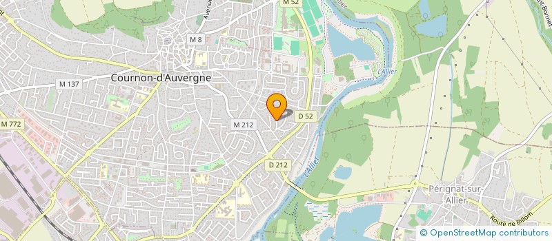localisation de l'entreprise CARPE DIEM-IMMO  COURNON-D'AUVERGNE