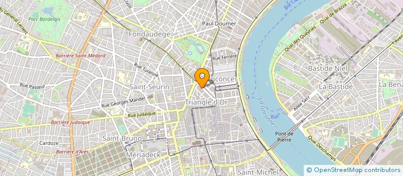 localisation de l'entreprise CARPE DIEM MC à BORDEAUX