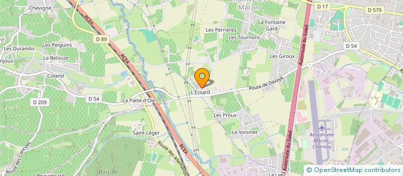 localisation de l'entreprise CARPE DIEM MOTO CLUB  CHARNAY-LES-MACON