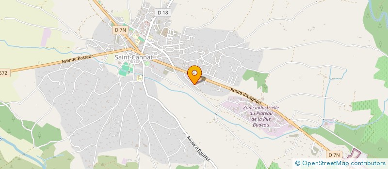 localisation de l'entreprise CARPE DIEM ORCHESTRA  SAINT-CANNAT