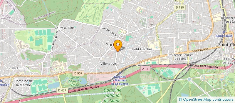 localisation de l'entreprise CARPE ET DIT AIME  GARCHES