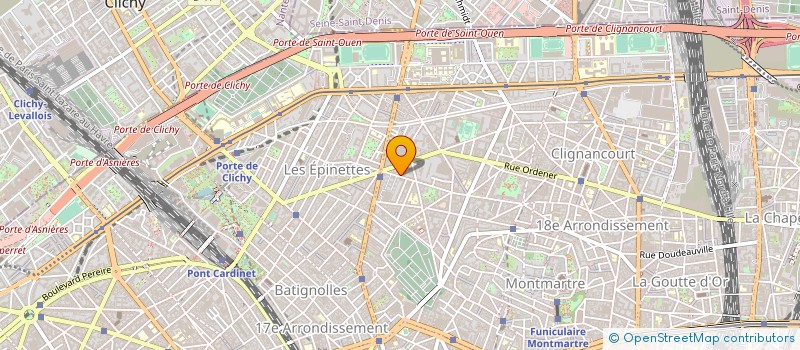 localisation de l'entreprise CARPEAUX  PARIS