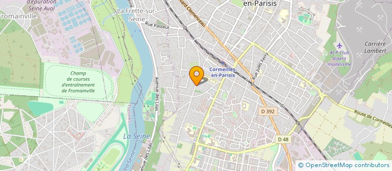 localisation de l'entreprise CARPEAUX  CORMEILLES-EN-PARISIS