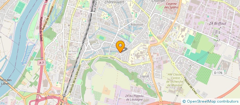 localisation de l'entreprise CARPECAILLE à VALENCE