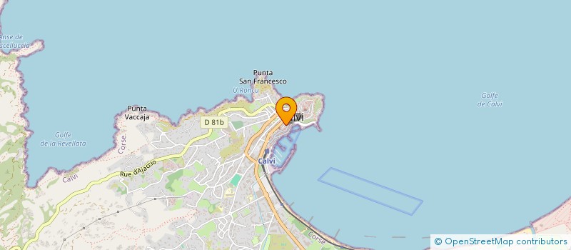 localisation de l'entreprise CARPEDIEM à CALVI