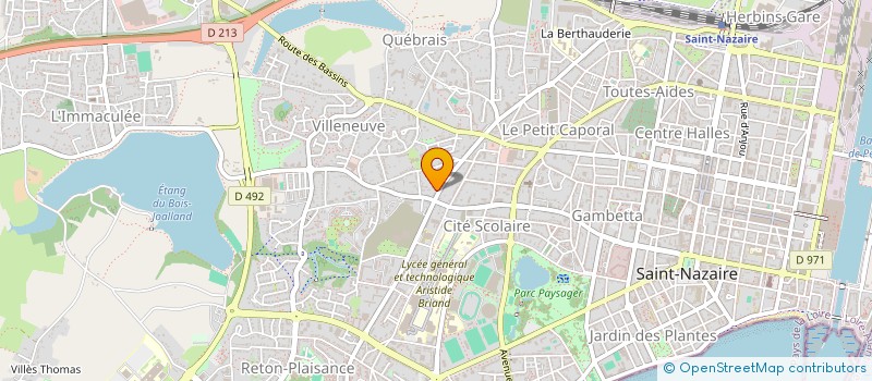 localisation de l'entreprise CARPEDIEM à SAINT-NAZAIRE