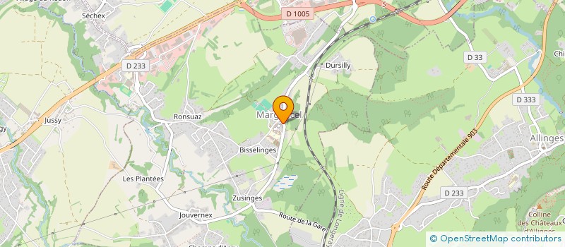 localisation de l'entreprise CARPEDIEM  MARGENCEL