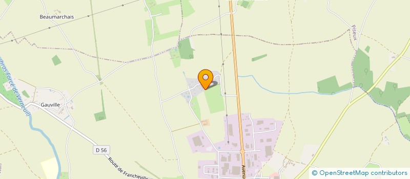 localisation de l'entreprise CARPEDIEM  LES ANDELYS