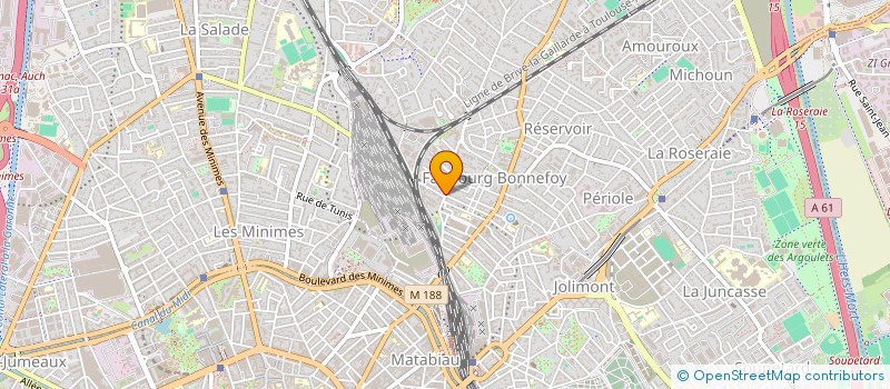 localisation de l'entreprise CARPEDIEM à TOULOUSE