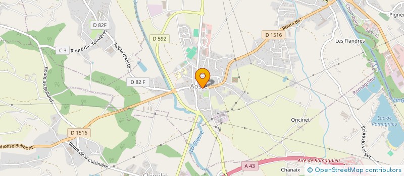 localisation de l'entreprise CARPENTARIUS  AOSTE