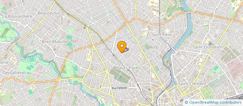 localisation de l'entreprise CARPENTER à NANTES