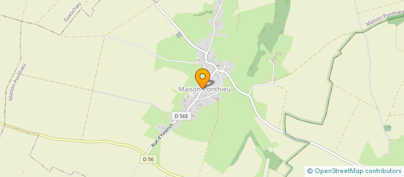 localisation de l'entreprise CARPENTIER  MAISON-PONTHIEU