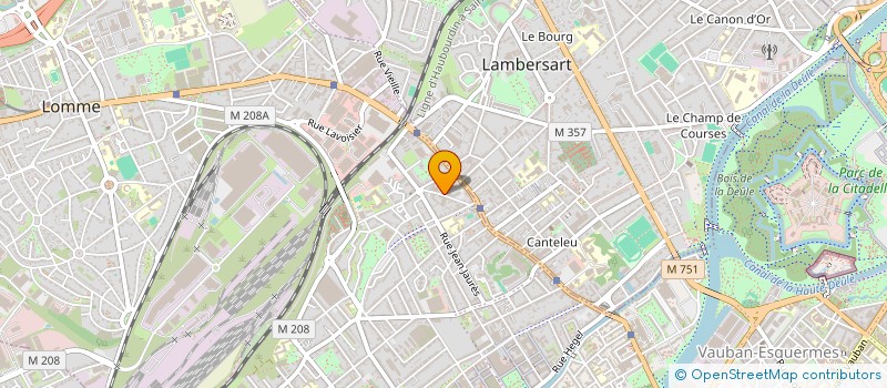 localisation de l'entreprise CARPENTIER-DORCHY à LILLE