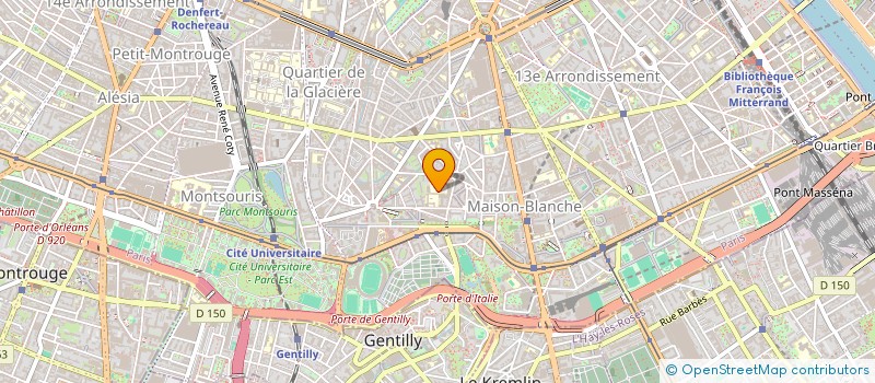 localisation de l'entreprise CARPENTIER HOLDING  PARIS