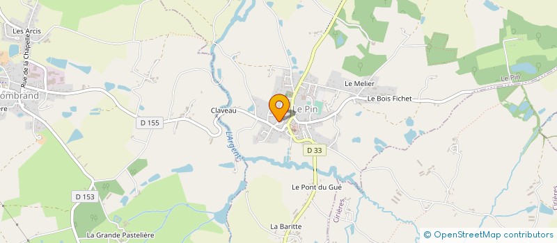 localisation de l'entreprise CARPENTIER ISOL à LE PIN
