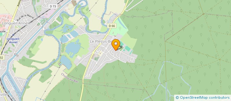 localisation de l'entreprise CARPENTIER PATRIMOINE  LE PLESSIS-BRION