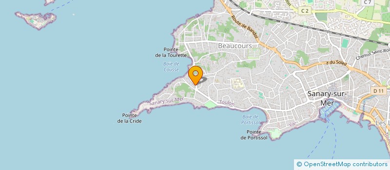 localisation de l'entreprise CARPENTIER PS à SANARY-SUR-MER