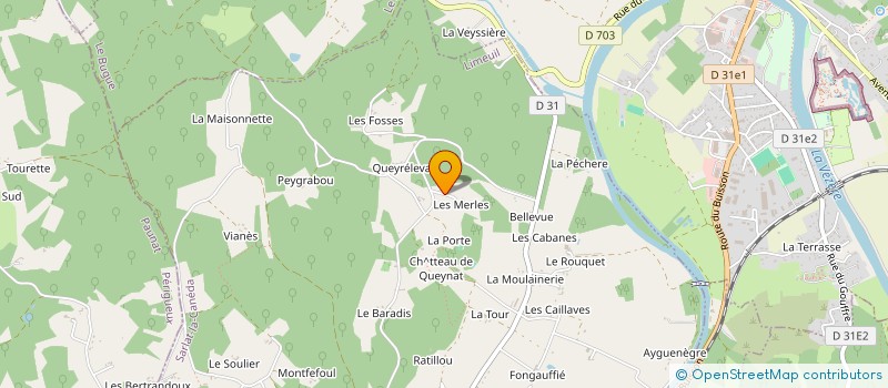 localisation de l'entreprise CARPENTIER RUBIO  VAL DE LOUYRE ET CAUDEAU