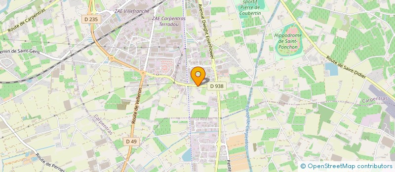 localisation de l'entreprise CARPET VAP à CARPENTRAS